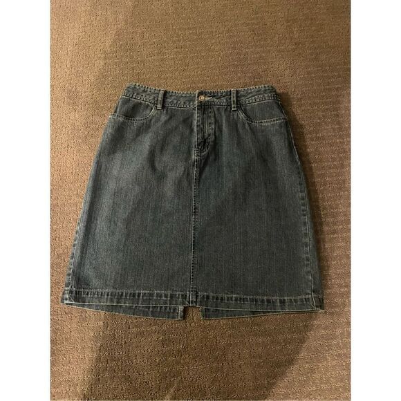 Hanna Anderson Denim Skirt (SZ 12) - Picture 3 of 3